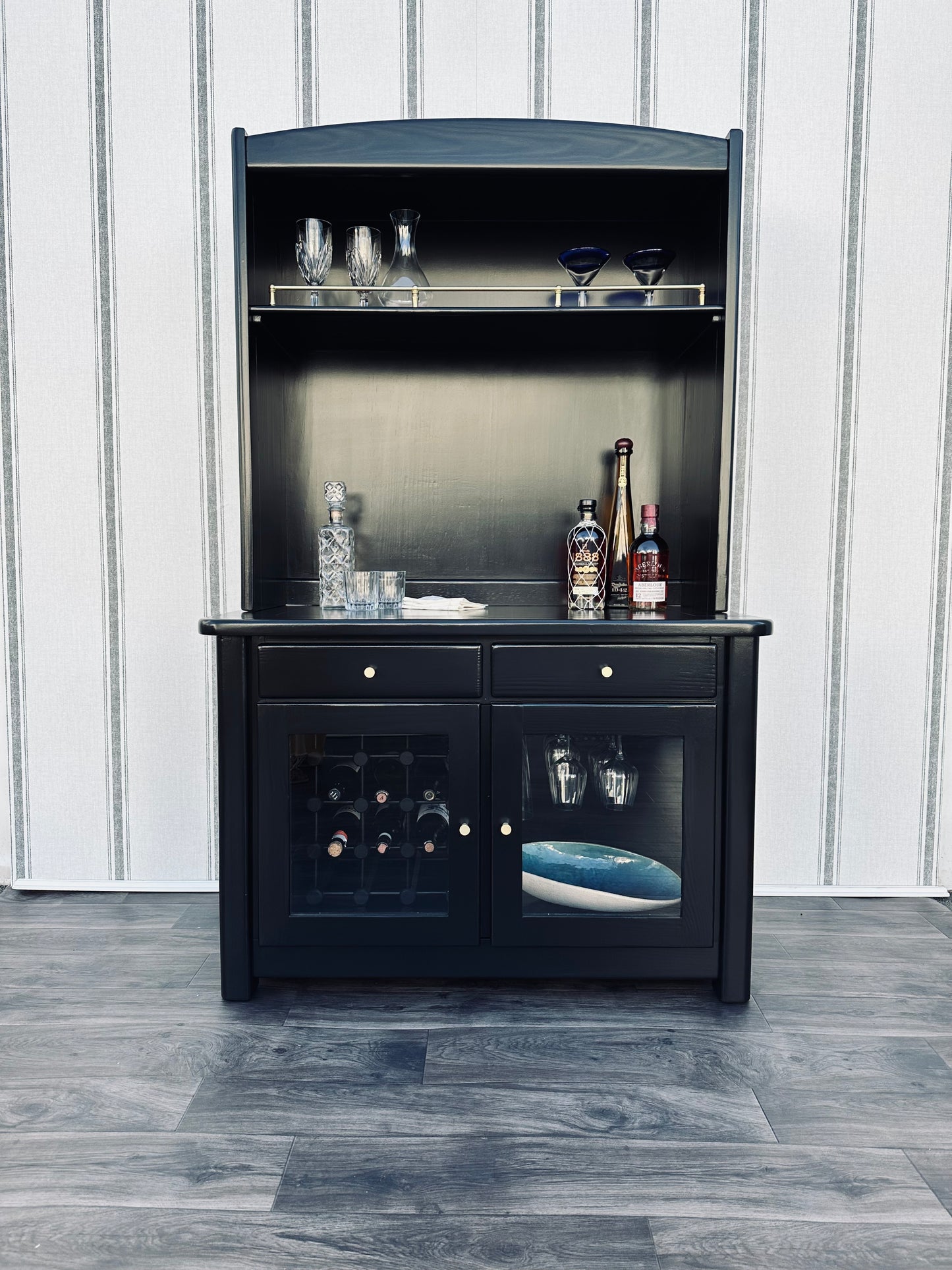 Black Bar Cabinet