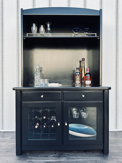 Black Bar Cabinet