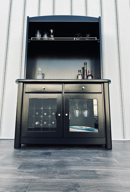 Black Bar Cabinet