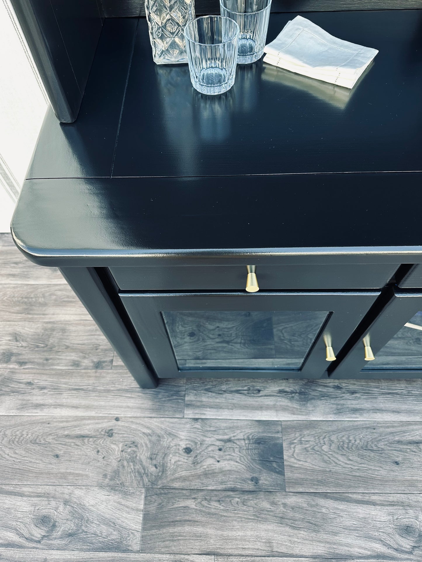 Black Bar Cabinet