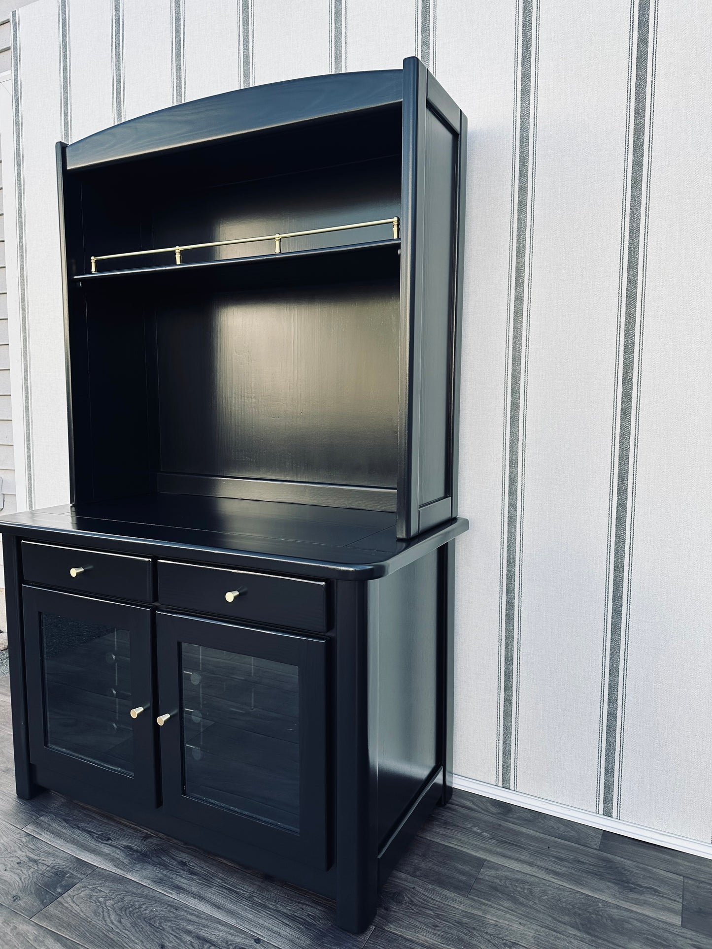 Black Bar Cabinet